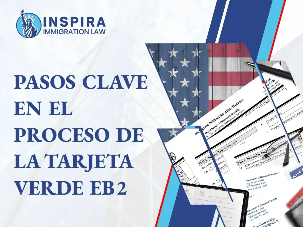 Tarjeta Verde EB2 - Pasos clave en el proceso de la Tarjeta Verde EB2 - Inspira Immigration Law